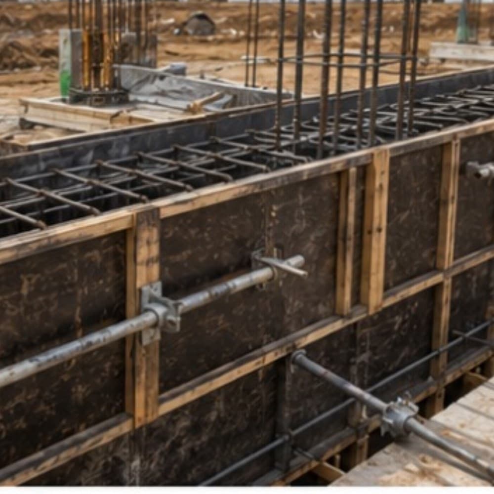 NuForm panels forming a concrete slab