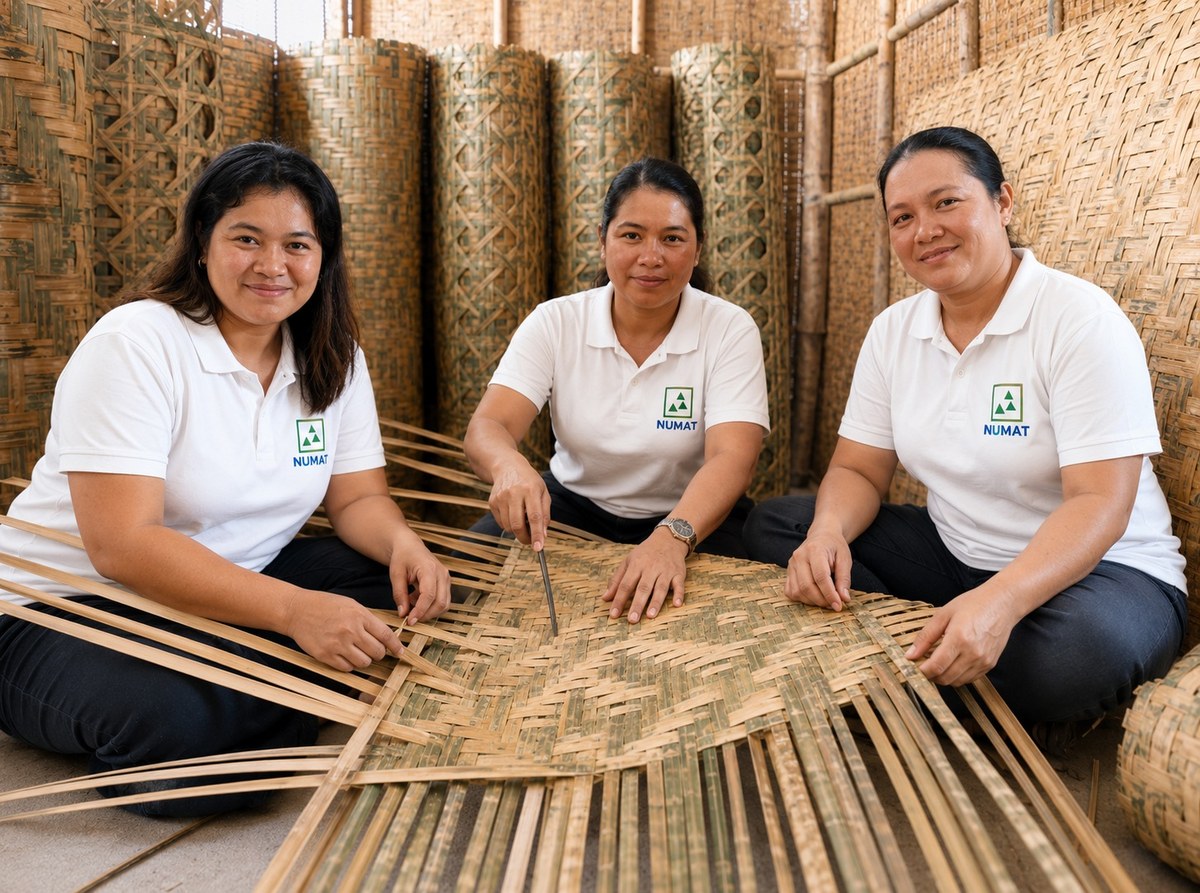 Weaving and lay up